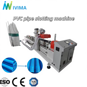 Machine à rainurer automatique haute performance pour tuyaux en PVC de puits d'eau - Product Image 1
