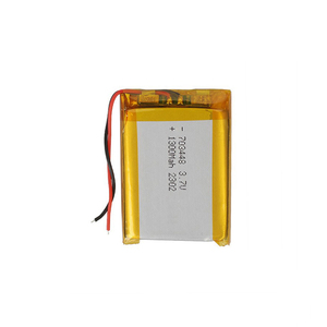 Bateria Recarregável de Polímero de Lítio 3.7V 1300mAh LP703448 Pacote de Baterias Lipo - Product Image 4