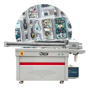 40Cm Tillen 9060 Groot Formaat Uv Machine Printplotter Inkjet Printers Hout Acryl Inkjet Printer Voor Metaal En Pvc Plaat