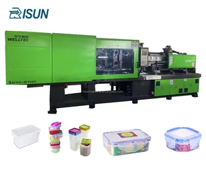 WELLTEC 320SeII 320 tonluk ucuz fiyat kullanılan enjeksiyon kalıplama makinesi yapmak için plastik makine sebzelik taze tutma kutusu