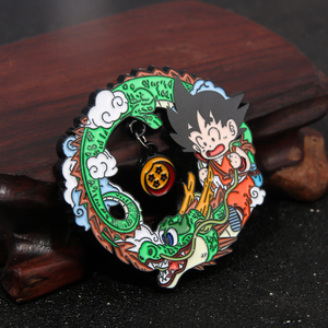 Broche de Anime Dragon Ball Más Barato de Fábrica, Pin de Solapa de <span class=keywords><strong>Son</strong></span> Goku Shenron, Insignia Conmemorativa de Akira Toriyama de Cuatro Planetas - Product Image 3