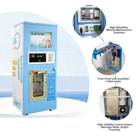 Máquina Expendedora de Agua Purificada de Ósmosis Inversa de Autoservicio las 24 Horas, Estación de Recarga de Agua Purificada Comercial para Comunidades Residenciales