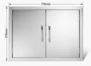 VICTORY Alta calidad 304 Acero inoxidable Cocina al aire libre Barbacoa Isla Construir Puerta de gabinete Otros suministros para hoteles y restaurantes - Product Image 4