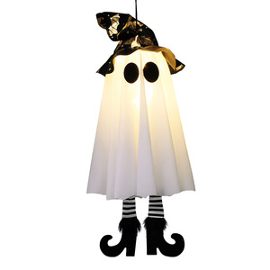 Guirlandes lumineuses LED Ghost Witch 4,5 V avec interrupteur, décorations d'Halloween - Product Image 5