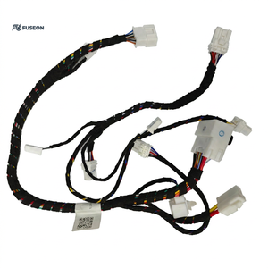 Rangkaian Kabel Panjang untuk Sasis Bodi Mobil, Multi-Cabang, Konektor Putih Abu-abu, Kabel Harness Otomotif Kustom OEM 12V 24V - Product Image 3