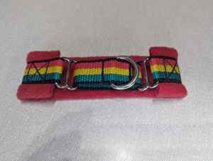 ปลอกคอสุนัขแบบมาร์ติงเกลบุขนแกะแบบกำหนดเองได้ หลายสี แดง เหลือง เขียว ดำ กว้าง 50 มม. - Product Image 3