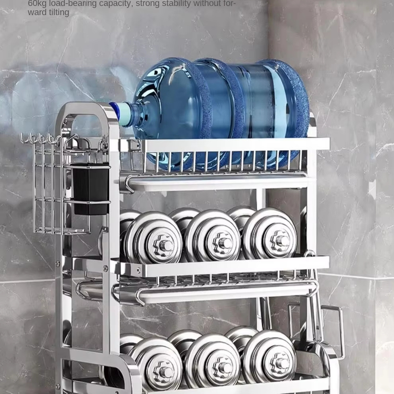 Kitchenware Drainer Rack Counter Top Storage