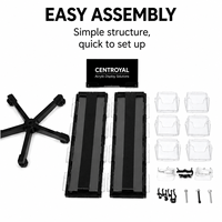 Support de présentation rotatif en acrylique personnalisé pour autocollants, cartes postales, bijoux, porte-clés, cartes de vœux