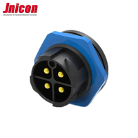 Jnicon M25 Ip67 Étanche Fil à Embarquer Circulaire Haute Puissance Lumière Led Connecteur