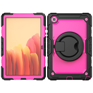 <span class=keywords><strong>Prix</strong></span> de gros, étui de protection en silicone de haute qualité antichoc pour <span class=keywords><strong>Samsung</strong></span> Galaxy <span class=keywords><strong>Tab</strong></span> <span class=keywords><strong>A7</strong></span> avec support rotatif - Product Image 1