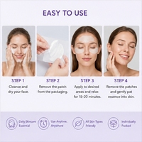 Patchs Hydrogel Jetables Non Tissés Éclaircissants pour les Yeux et le Visage – Anti-Poches, Cernes et Ridules – Usage Quotidien