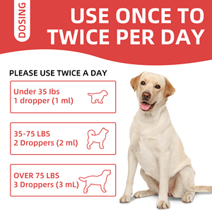 פרמיה חיית מחמד ויטמין d3 טיפות | עצם ותמיכה חיסונית לכלבים חתולים תקן אירופאי לחיות מחמד d3 טיפות | טהור & מרכיבים טבעיים - Product Image 5