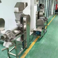 Commerciële Automatische Spirale Sapcentrifuge Motor 220V Hoge Productiviteit 3000W Fruit- en Groentesapproductie Fruitverwerkingsinstallatie