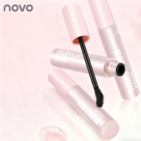Nouveauté NOVO Mascara Allongeant et Bouclant Ultra-Léger Mascara Plume-Soft pour Rehausser les Cils Mascara Volumisant et Allongeant Aérien