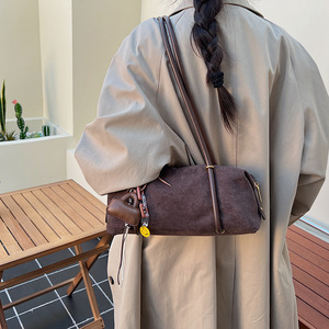 SH0557 Nuova Borsa a Tracolla Trendy da Donna in PU con Chiusura a Cerniera, Impermeabile e Portatile - Product Image 4