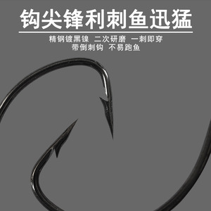 Hameçon à tête de jig 3D Fish Eye avec conception anti-accrocs pour la pêche au mandarin, au bar et aux leurres de fond - Product Image 3