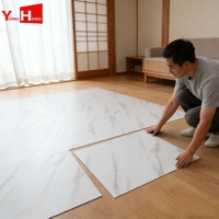Revêtement de sol en vinyle PVC antidérapant moderne, à coller soi-même, pour hôtel, intérieur