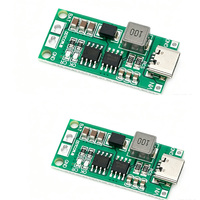 Carte de protection pour chargeur de batterie Li-ion 2S/3S/4S, charge USB Type C Boost (entrée DC 3 à 5V), SMD