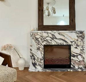 モダンデザインの高級カスタムエコフレンドリー磨き大理石暖炉（キッチン、バスルーム、リビングルーム、ホテル、屋内用）1年間保証 - Product Image 2