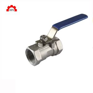 Robinet à bille femelle fileté haute pression monobloc |   Vanne à bille en acier inoxydable SS304/316 à passage plein NPT 1000 PSI - Product Image 6