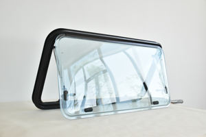Shangqiu Jishun pièces automobiles alliage d'aluminium verre acrylique RV fenêtres caravane fenêtre de poussée - Product Image 3