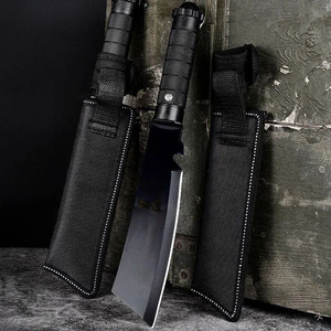 Coltello da Macellaio Professionale in Acciaio Inossidabile Resistente - Mannaia Professionale per Tagliare Carne e Ossa 19D10 - Product Image 5