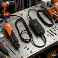 Tournevis électrique professionnel sans balais 0,2-1,0 N.m avec contrôleur 1700/2000 tr/min Précision ±3% 110V/220V