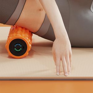 충전식 깊은 조직 진동 롤링 바디 마사지 내부 볼 롤러 바디 진동 근막 롤러 마사지 기계 - Product Image 3