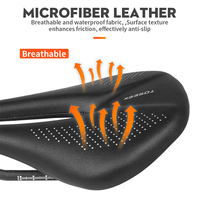 Accessoires de vélo TOSEEK, amortisseurs légers, confort universel, selle de vélo imperméable et résistante à l'usure, ODM ODM