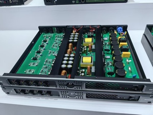 Sistema de sonido DM4250D 1U 250W×4, procesador de audio digital DSP de matriz de 4 canales, amplificador de potencia para sistema de audio PA - Product Image 3