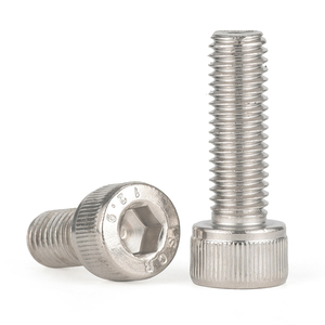 J&Gong Internal Hex <b>Screw</b> 12.9 Grade Nickel Plated M2 <b>M3</b> M4 M5 M20 High Strength Cylinder Head Bolt - Product Image 1