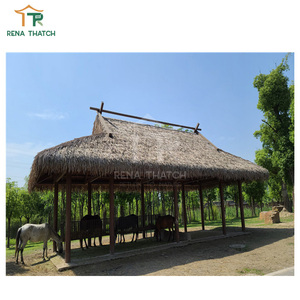 Günstige UV-beständige wasserdichte Palapa künstliche Stroh Regenschirm Pergola Restaurant Schilf Stroh - Product Image 6