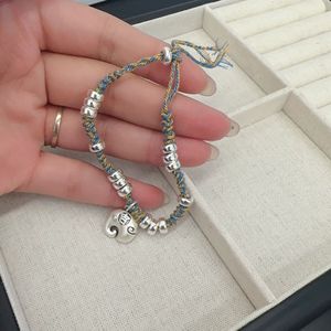 Handmade 999 Pure Silver <b>Elephant</b> Bracelet Chinese Style Auspicious Charm Unisex <b>Gift</b> Jewelry - Product Image 5