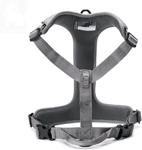 Nouveau design, harnais pour chien réglable, anti-traction, avec clip frontal réfléchissant, rembourré, pour chien de grande taille - Product Image 4
