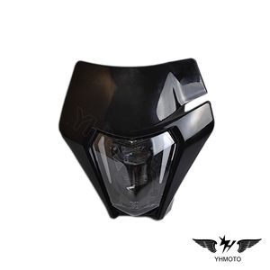 Moto salut bas faisceau masque Motocross vélo avant lumière de phare pour <span class=keywords><strong>KTM</strong></span> SMR-C <span class=keywords><strong>690</strong></span> Enduro 2019-2021 2022 - Product Image 3