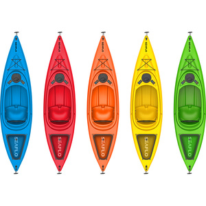 Seaflo thể thao dưới nước câu cá 1 người câu cá ngồi trong <span class=keywords><strong>Kayak</strong></span> buồng lái loại 10 chân 279lbs HDPE nhựa xuồng <span class=keywords><strong>Kayak</strong></span> để bán - Product Image 5