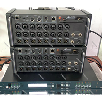 Mélangeur Audio Numérique 18 Canaux XR12/XR18 avec Ventilateur, Contrôleur Sonore Xair18, Module WiFi Intégré et Enregistreur Stéréo USB