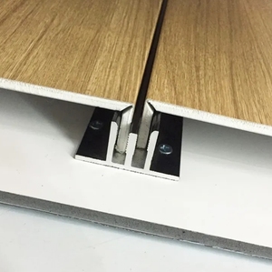 Panneaux muraux décoratifs extérieurs légers et ignifuges en composite d'<span class=keywords><strong>aluminium</strong></span> à <span class=keywords><strong>texture</strong></span> bois, écologiques, 3 mm/4 mm, pour hôtels modernes - Product Image 1