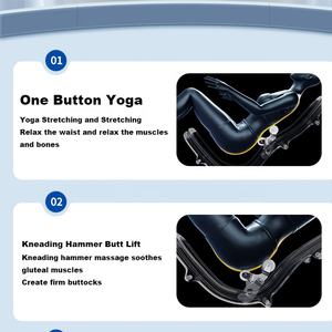 NingdeCrius Venta caliente cuerpo completo cero gravedad masajeador Shiatsu eléctrico plegable reclinable 4D lujo SL pista silla de masaje - Product Image 5