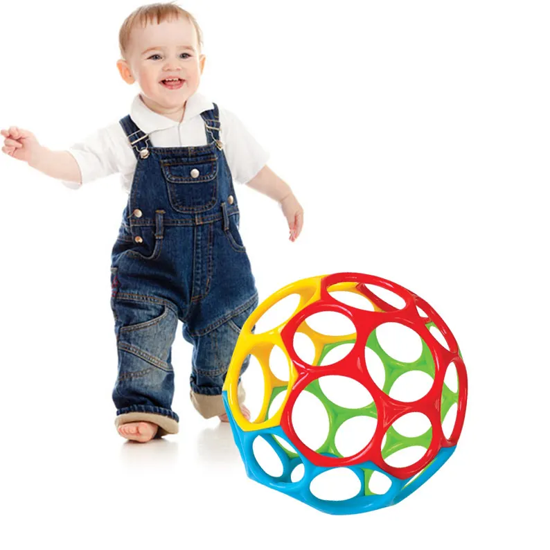 كرة كلاسيكية خالية من بيسفا لعبة أطفال باللون الأحمر والأصفر والأخضر والأزرق ، كرة فيدج للأطفال حديثي الولادة وما فوق ، 4 بوصات