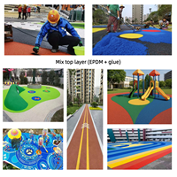 Surface de sécurité au design moderne pour enfants Runsure Sports Stadium Italie France
