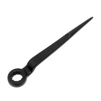 Baja tugas berat 45 # kunci pas Torx kepala tunggal dengan ekor runcing 19/24/26/27/30/32/36/41/46 kunci pas mur heksagon metrik
