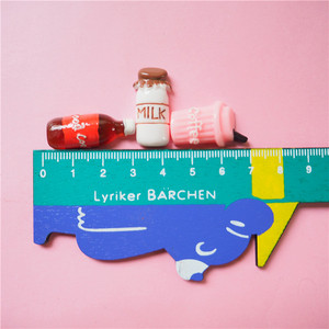 Miễn Phí Vận Chuyển Nhân Tạo Cà Phê Sữa Chai Diy Điện Thoại Trường Hợp Thủ Công Làm Charms Dễ Thương Trang Sức Phụ Kiện Nhựa Tô Điểm - Product Image 6