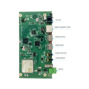 XSTRIVE HEVC MPEG4 HD MI to IP with looping out live video encoder H.264 RTMP encoder pcb board