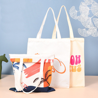 Sacs fourre-tout en toile unie en gros, taille standard, sacs en toile de jute pour femmes avec fermeture éclair, sacs fourre-tout vierges en toile pour sublimation en promotion