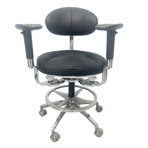Sgabello ergonomico da sella da lavoro medico ospedaliero sgabello odontoiatrico sedia da medico - Product Image 6