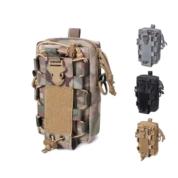 Outdoor waterproof accessory bag Elastic magazine bag Versatile tactical waist pack