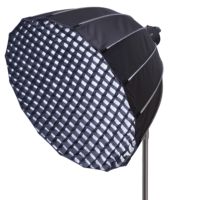 Boîte à lumière parabolique profonde de 90 cm, monture Bowens, parapluie octogonal portable pour extérieur, avec sac de transport pour boîte à lumière, pour flash.