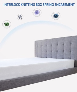 Premium Bed Bug Proof Box Spring Encasement Waterproof <strong>Zippered</strong> <strong>Mattress</strong> <strong>Protector</strong> Box Spring <strong>Mattress</strong> Cover Bed <strong>Protector</strong> - Product Image 2
