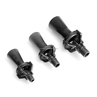 Buse Bernoulli Huajue en acier inoxydable de 3/8 pouce, résistante à la corrosion à haute température, buse éjecteur industrielle, tête de jet Venturi